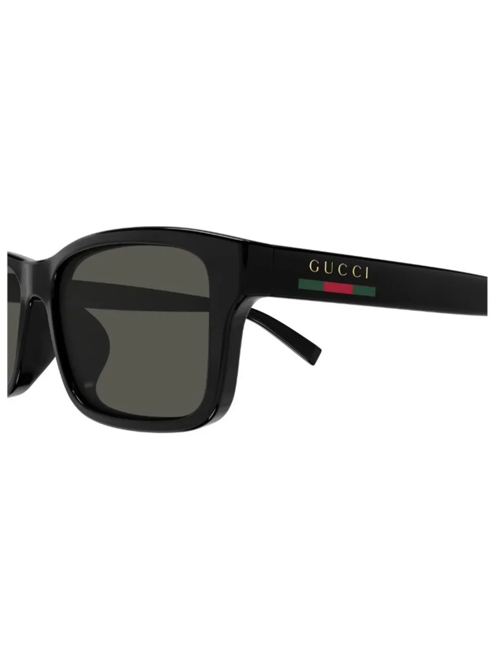New Gucci Men's Sunglasses Black Grey Lens Injected Frame GG1986SA 001 57